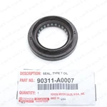 New Genuine Toyota 07-20 Tundra Rear Differential Carrier Oil Seal 90311-a0007. Fixed Price $22.51.
