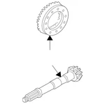 Genuine Nissan Ring & Pinion 38100-0f26a. Fixed Price $850.40.