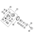 Genuine Mopar Differential Gear Package 68146542aa. Fixed Price $169.05.