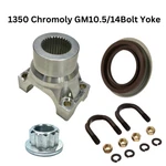 Gm 10.5 / 14 Bolt - Chromoly 1350 Pinion Yoke, 30 Spline **strongest On Market**. Fixed Price $164.95.