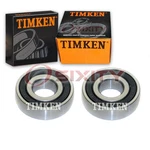 2 Pc Timken Rear Transmission Output Shaft Bearings For 1971-1974 Dodge B200 Kf. Fixed Price $179.48.