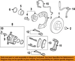 Gm Oem 12-22 Encore Rear Suspension Brake Components-retainer Ring 13268964. Fixed Price $9.51.