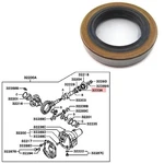 Front Diff Drive Pin Oil Seal For Mitsubishi Pajero Montero L200 L300 L400 Truck. Fixed Price $14.85.