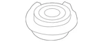 Genuine Volkswagen Differential Assembly Upper Bushing 3c0-599-438-d. Fixed Price $28.95.
