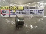 Oem Toyota Front Differential Drain Plug (90341-24014) Fits Multiple Vehicles. Fixed Price $15.99.