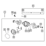 For Ram 1500 2019-2025 68409947ac Rear Differential Housing. Fixed Price $2019.64.