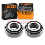 2 Pc Timken Front Outer Wheel Bearing And Race Sets For 1966-1967 Ford Cc. Fixed Price $35.93.