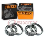 2 Pc Timken Rear Wheel Bearing And Race Sets For 2007 Chevrolet Silverado Pu. Fixed Price $60.62.