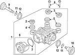 Genuine Volkswagen Differential Assembly Upper Bushing 5q0-599-438. Fixed Price $18.58.