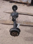 Rear Axle 4wd Chrysler 8-1/4 3.55 Ratio Fits 91-96 Dakota. Fixed Price $350.00.