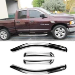 94623y Chrome Side Window Visor Wind Vent Deflector Fit For 02-08 Dodge Ram 1500. Fixed Price $142.60.
