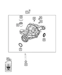 Genuine Mopar Differential Mount 68242689aa. Fixed Price $24.51.
