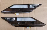 1995 2001 Bmw E38 750il Rear C Pillar Wood Reading Dome Lights Lamps Pair. Fixed Price $150.00.