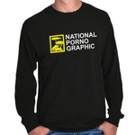 Funny National Porn Magazine Sexual Joke Long Sleeve T Shirts Tees For Men. Fixed Price $22.99.