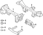 Genuine Nissan Differential Mount 55470-7ja0a. Fixed Price $238.25.