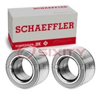 2 Pc Schaeffler Rear Wheel Bearings For 1997-2002 Bmw Z3 2.5l 2.8l L6 Axle Rx. Fixed Price $106.91.