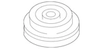 Genuine Audi Differential Mount 5q0-599-437. Fixed Price $44.08.