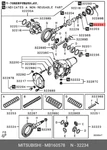 Genuine Oe Oil Seal F/diff Driv Mb160578 For Mitsubishi Mb16-0578. Fixed Price $18.60.