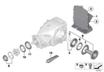 Bmw Diff Output Flange Shaft Circlip Lock Snap Ring 33131214961 New Genuine. Fixed Price $10.76.