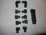 88-89 Saab Classic 900 16v External Head Oil Connector Elbow Kit R2. Fixed Price $25.00.