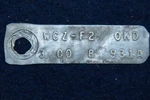 1971 1972 1973 Mustang Cougar 8 Rear Axle 3.00 Id Tag 250 302 351 Oem Wcz-f2. Fixed Price $35.00.