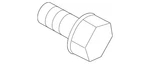 Genuine Bmw Differential Screw 31517589002. Fixed Price $6.82.