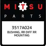 3517a024 Mitsubishi Bushing, Rr Diff Mounting 3517a024, New Genuine Oem Part. Fixed Price $41.94.