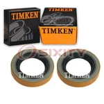 2 Pc Timken Rear Wheel Seals For 1965-1981 Chevrolet Bel Air Driveline Axles Ej. Fixed Price $17.50.