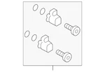 Genuine Audi Solenoid Valve 0bf-598-079. Fixed Price $327.60.