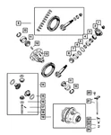 Genuine Mopar Drive Pinion Bearing Shim 52111267aa. Fixed Price $2.16.