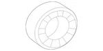 Genuine Mercedes-benz Tapered Roller Bearing 230-350-03-49. Fixed Price $82.60.