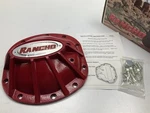 Rancho Rs6218 Front Dana 30 Axle Differential Cover, Red For 97-18 Jeep Wrangler. Fixed Price $99.95.