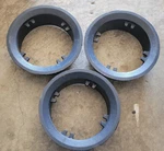 Lot Of 3 - Zurn Metal Ring 12" O.d. 4 Bolt P121 4" Ext. Fixed Price $105.00.
