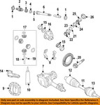 Chrysler Oem 06-11 1500 Front Suspension Axle Carrier-seal 52114377ac. Fixed Price $21.26.