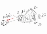 Mercedes-benz R W251 Shaft Seal Rear Axle Housing A1643370259. Fixed Price $22.14.