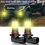 For Ford F150 2004-2013 2014 9145 H10 Led Fog Lights Bulbs 3000k Golden Yellow. Fixed Price $9.99.