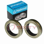 2 Pc National Front Inner Axle Shaft Seals For 1999-2004 Chevrolet Silverado Ru. Fixed Price $28.50.