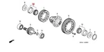 Acura Cl 2001-2003 & Tl 1999-2003 Mdx 2001-2002 Taper Bearing Genuine Oem. Fixed Price $52.00.