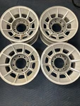 Vintage 16.5" X 8.25 8 Lug Appliance Wheels Ford Dodge Chevy Usa Made. Fixed Price $1199.95.