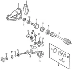 Genuine Mercedes-benz Pinion Washer 210-353-02-24. Fixed Price $3.66.