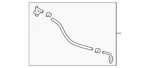 Genuine Nissan Differential Vent Hose 38322-3ja0a. Fixed Price $19.81.