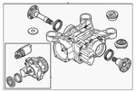 Genuine Volkswagen Differential Assembly 0cq-525-010-aq. Fixed Price $1286.65.