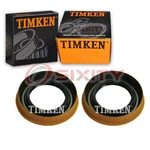 2 Pc Timken Rear Transmission Output Shaft Seals For 1975-1983 Chevrolet K20 Ei. Fixed Price $15.26.