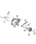 Genuine Mopar Support Front Bracket 68425904aa. Fixed Price $31.34.