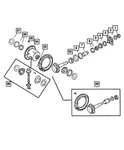 Genuine Mopar Drive Pinion Seal 68003265aa. Fixed Price $24.13.