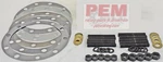 Studs & Shims For 10 Bolt Pinion Support 9 Ford Aluminum Case. Fixed Price $72.84.