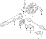 Genuine Gm Differential Drive Pinion Gear Seal 23206449. Fixed Price $18.04.