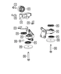 Genuine Mopar Rear Differential Isolator 5105529ab. Fixed Price $18.80.