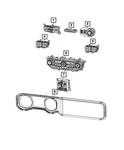Genuine Mopar Off Road Switch 68359091aa. Fixed Price $102.91.