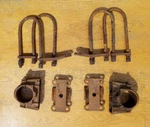 U Bolts Perch Rear End Pickup Truck Chevy 41 1941 1946 42 1942 46 Chevrolet Gmc. Fixed Price $241.11.